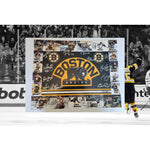 Load image into Gallery viewer, Boston Bruins Phil Esposito Gerry Cheevers Brad Marchand card Bobby Orr Brad Park Ray Bourque 19 all-time greats 16 x 20 photo signed
