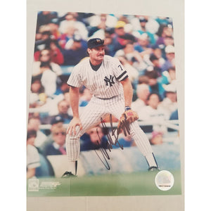 Wade Boggs New York Yankees 8 x 10 signed photo
