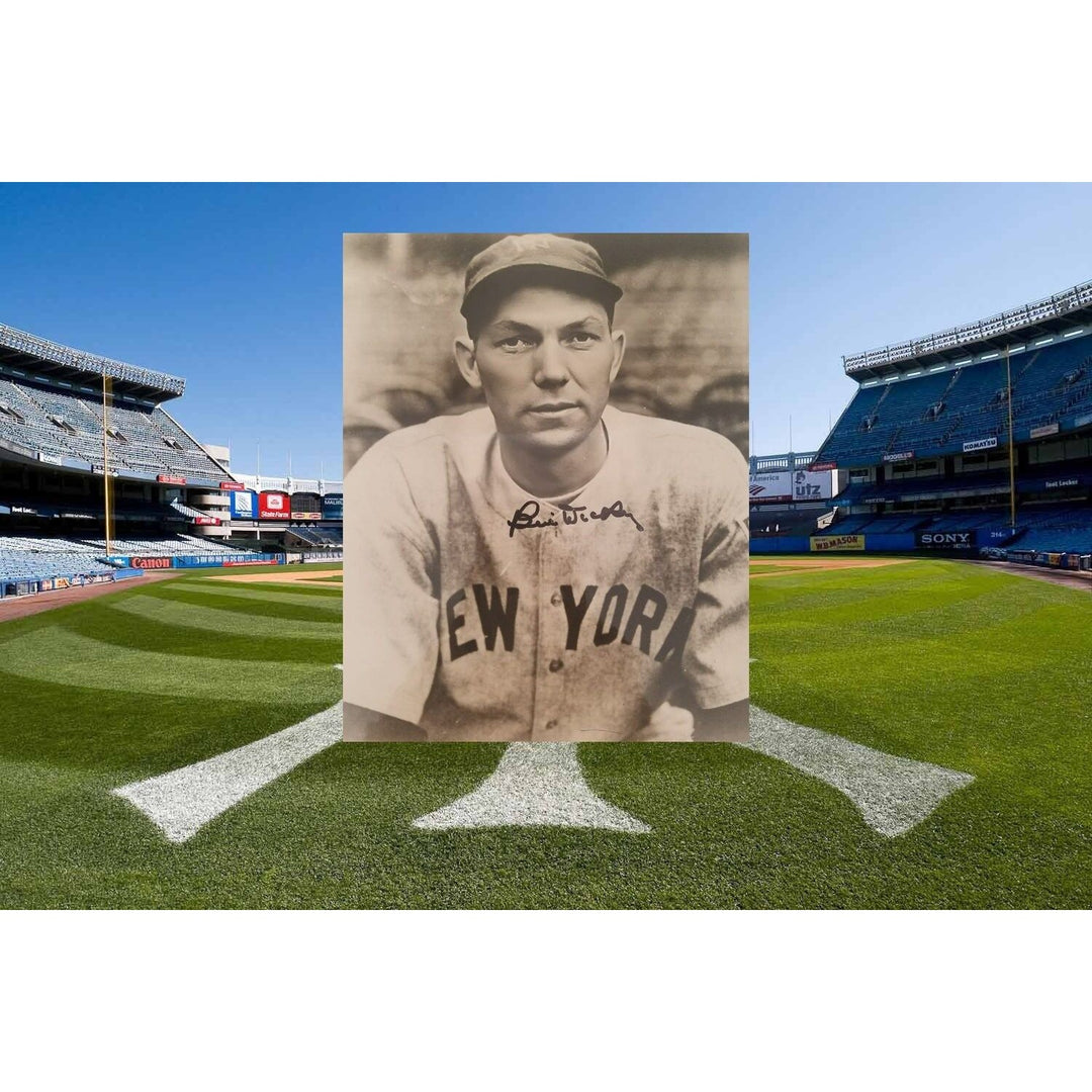 Bill Dickey New York Yankees 8 x 10 signed photo