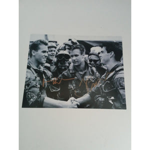 Top Gun Tom Cruise and Val Kilmer 8 x 10 signed photo with proof