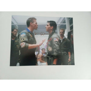 Top Gun Tom Cruise and Val Kilmer 8 x 10 signed photo with proof