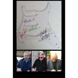 David Gilmour Roger Waters Richard Wright Nick Mason Pink Floyd guitar pickguard signed
