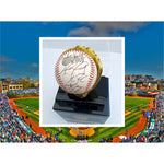 Load image into Gallery viewer, David Ortiz Curt Schilling Dustin Pedroia Mike Lowell Kevin Youkilis MLB baseball signed with proof with free case
