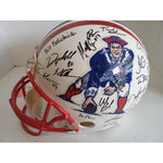 Load image into Gallery viewer, Tom Brady New England Patriots Supernowl champs team signed helmet
