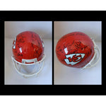 Load image into Gallery viewer, Kansas City Chiefs 2017 team signed helmet with proof
