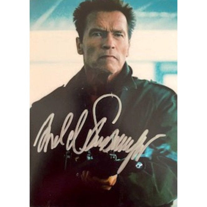 Arnold Schwarzenegger The Expendables 5 x 7 photo signed with proof