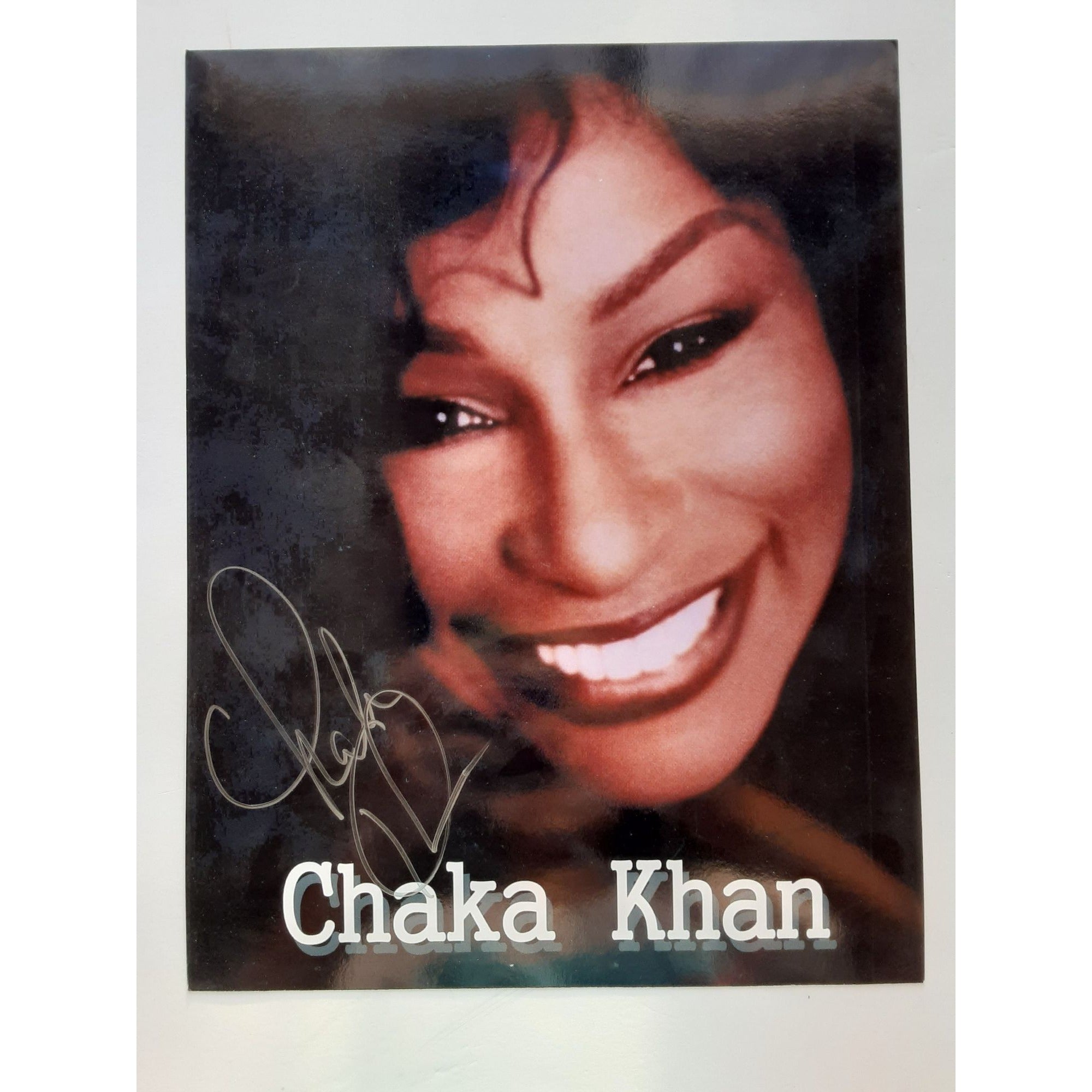 Chaka Khan 8x10 signed photo