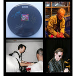 Load image into Gallery viewer, Cream 14-in drum head Eric Clapton Ginger Baker Jack Bruce signed with proof
