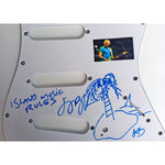 Load image into Gallery viewer, Jimmy Buffett electric guitar pickguard signed with Sketch and proof
