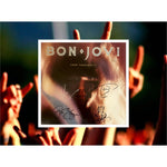 Load image into Gallery viewer, Bon Jovi 7800 Fahrenheit Richie Sambora Tiki Torres Jon Bon Jovi LP signed with proof
