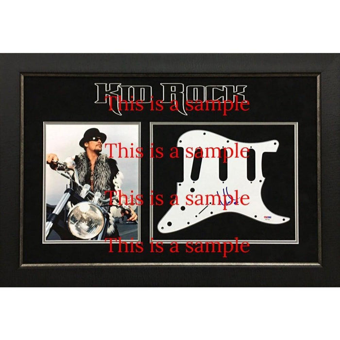 Certificate of Authenticity for Fishbone Angelo Moore Norwood Fisher Rocky George signed pickguard