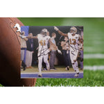 Load image into Gallery viewer, New Orleans Saints Alvin Kamara and Michael Thomas 8 x 10 signed photo
