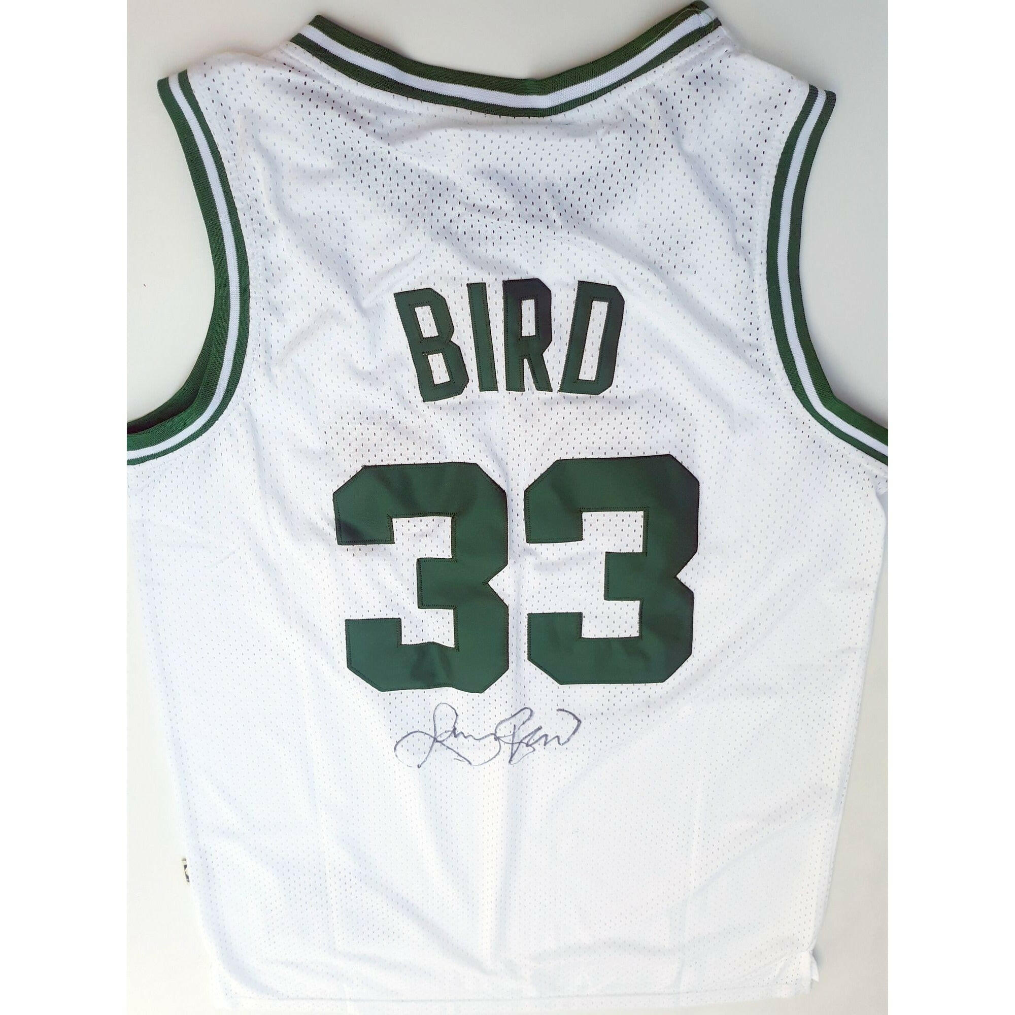 Larry Bird Boston Celtics authentic jersey signed with proof