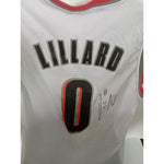 Load image into Gallery viewer, Damian Lillard Portland Trail Blazers jersey signed with proof
