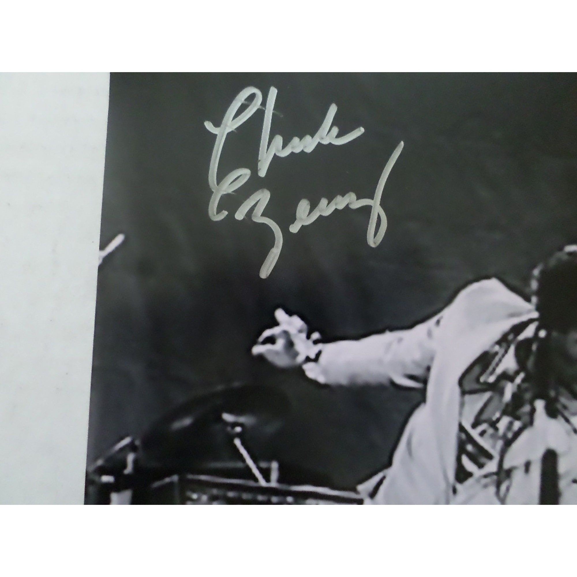 Keith Richards and Chuck Berry 8 by 10 signed photo with proof - Awesome Artifacts 