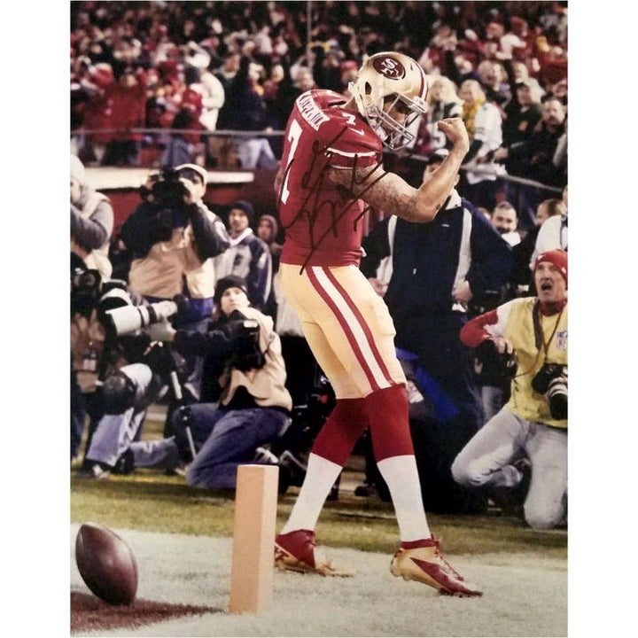 Colin Kaepernick San Francisco 49ers 8 by 10 photo signed