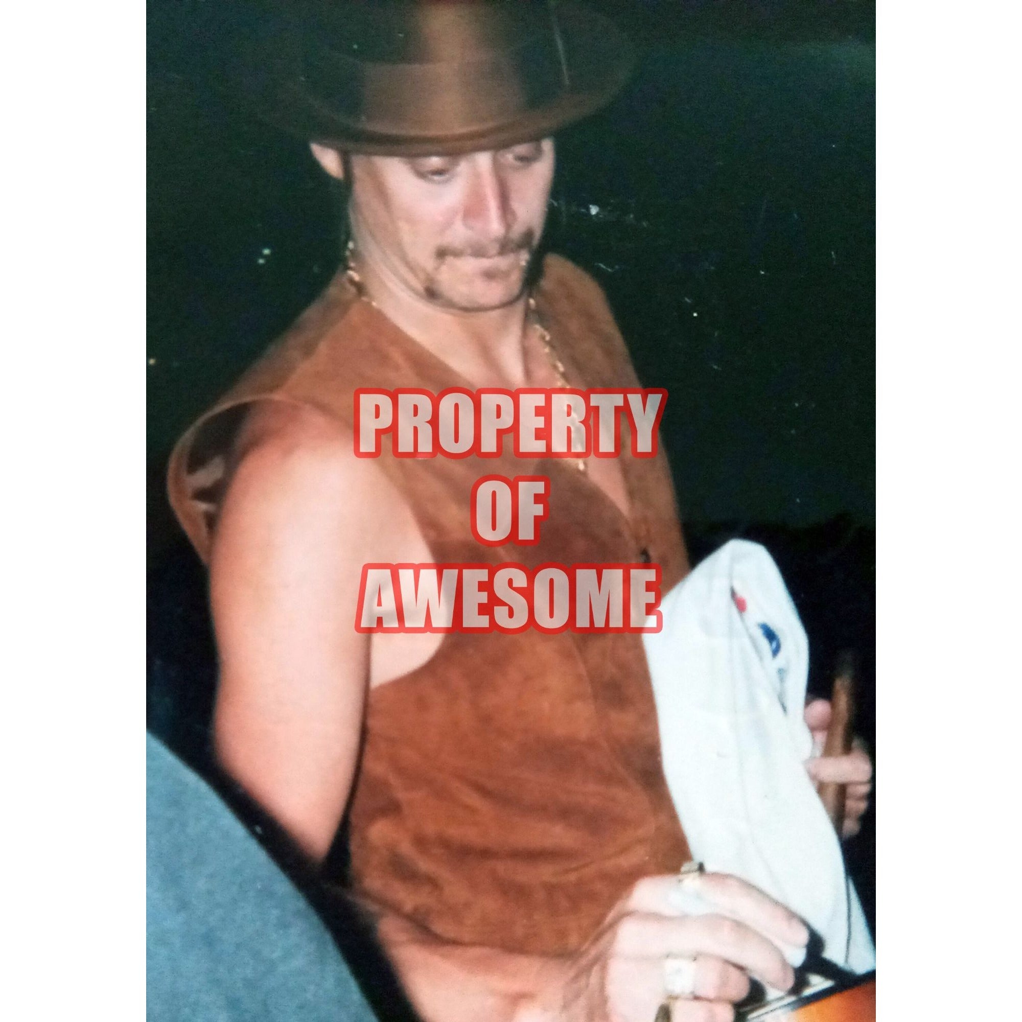 Kid Rock 8 x 10 signed photo with proof with proof