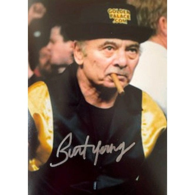 Burt Young Paulie Rocky 5 x 7 photo signed