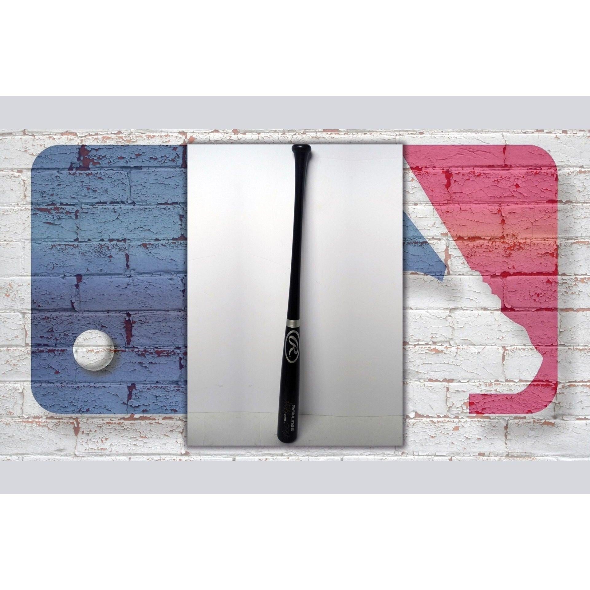 Chicago Cubs Anthony Rizzo, Addison Russell, Kris Bryant big stick bat