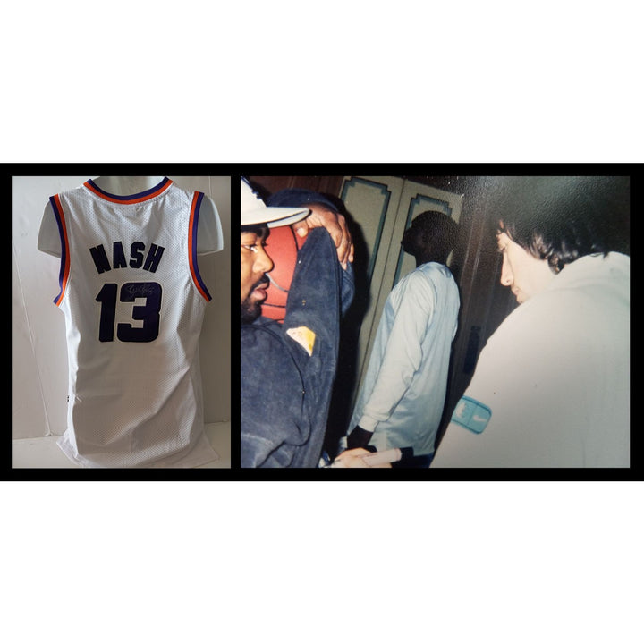 Steve Nash Phoenix Suns signed jersey with proof - Awesome Artifacts 