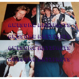 Eddie Van Halen, David Lee Roth, Michael Anthony, Alex Van Halen Huntington 41" guitar signed with proof
