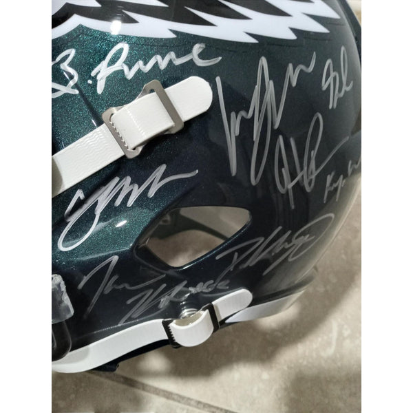 Philadelphia Eagles 2022-23 Riddell speed authentic helmet team signed –  Awesome Artifacts