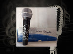 Load image into Gallery viewer, Ariana Grande microphone signed with proof
