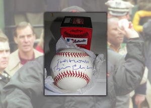 Bill Clinton signed baseball with proof $499