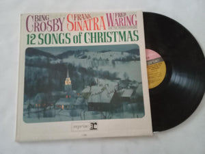 Bing Crosby and Frank Sinatra LP signed with proof