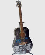 Load image into Gallery viewer, Bono, The Edge, Larry Mullen, Adam Clayton, U2 one of a kind guitar signed with proof
