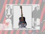 Load image into Gallery viewer, Bono, The Edge, Larry Mullen, Adam Clayton, U2 one of a kind guitar signed with proof
