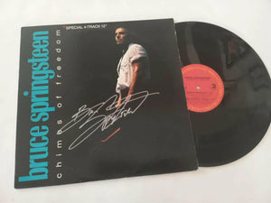 Bruce Springsteen 'Chimes of Love' LP signed with proof