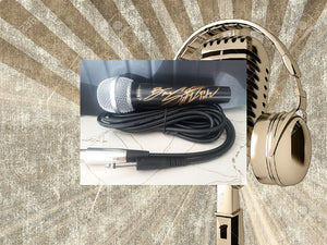 Bruce Springsteen signed microphone with proof
