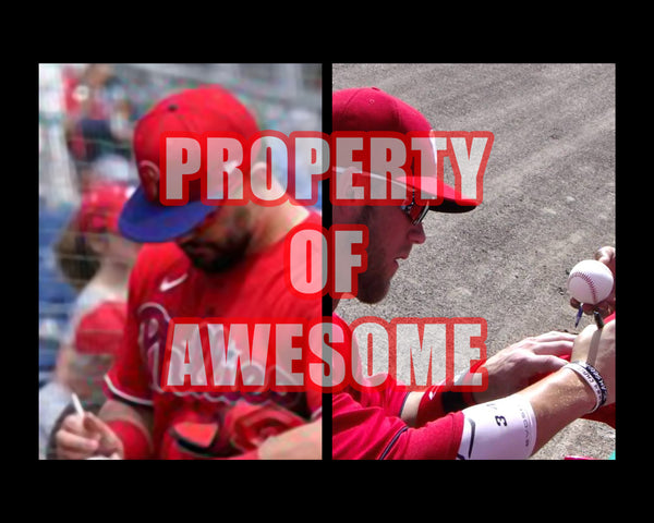 Bryce Harper and Kyle Schwarber Rawlings MLB baseball signed with proo –  Awesome Artifacts