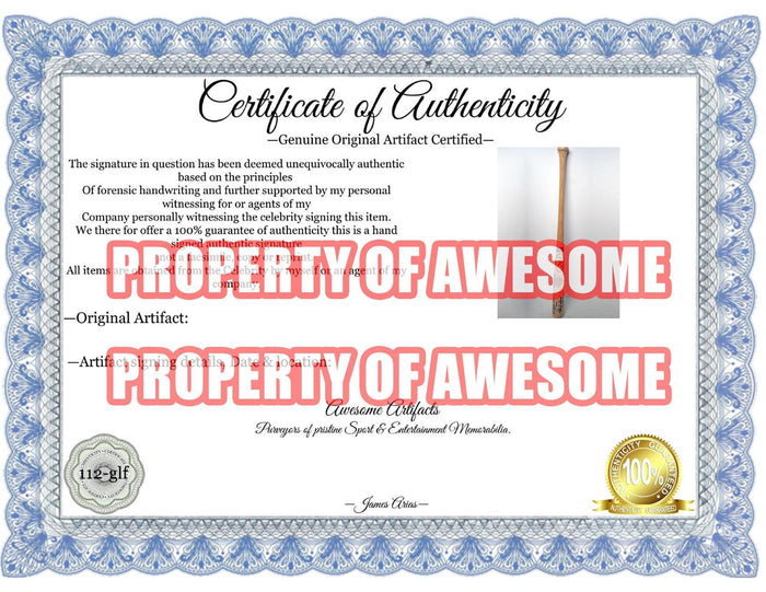 Certificate of Authenticity for Mookie Betts, Xander Bogaerts, Boston Red Sox World Champions team signed bat with proof