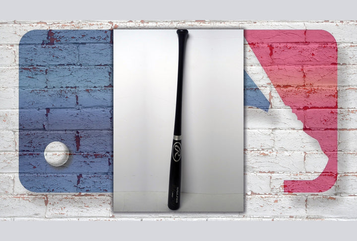 Chicago Cubs Anthony Rizzo, Addison Russell, Kris Bryant big stick bat signed with proof