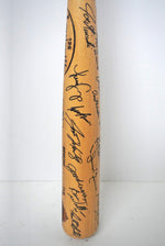 Load image into Gallery viewer, Derek Jeter Louisville game model bat 1996 New York Yankees World Series champs team signed with proof
