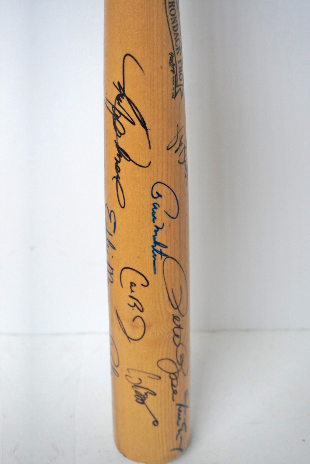 Cal Ripken Jr., Craig Biggio, Paul Molitor, Rafael Palmeiro, George Brett, Willie Mays 3000 hit Club signedwith proof