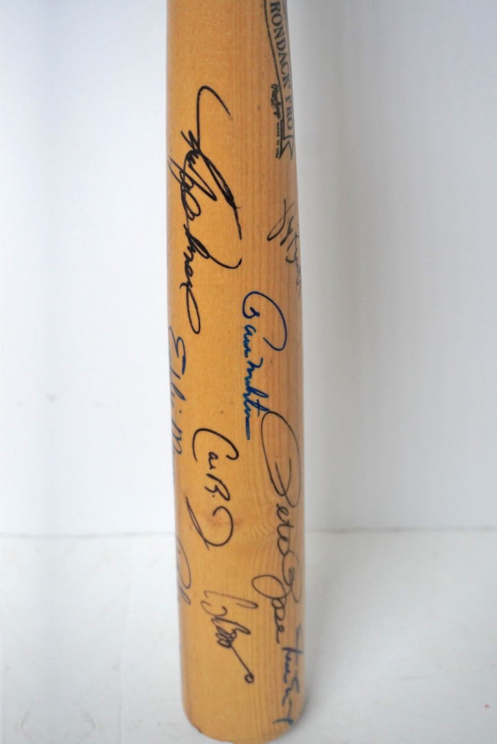 Cal Ripken Jr., Craig Biggio, Paul Molitor, Rafael Palmeiro, George Brett, Willie Mays 3000 hit Club signedwith proof