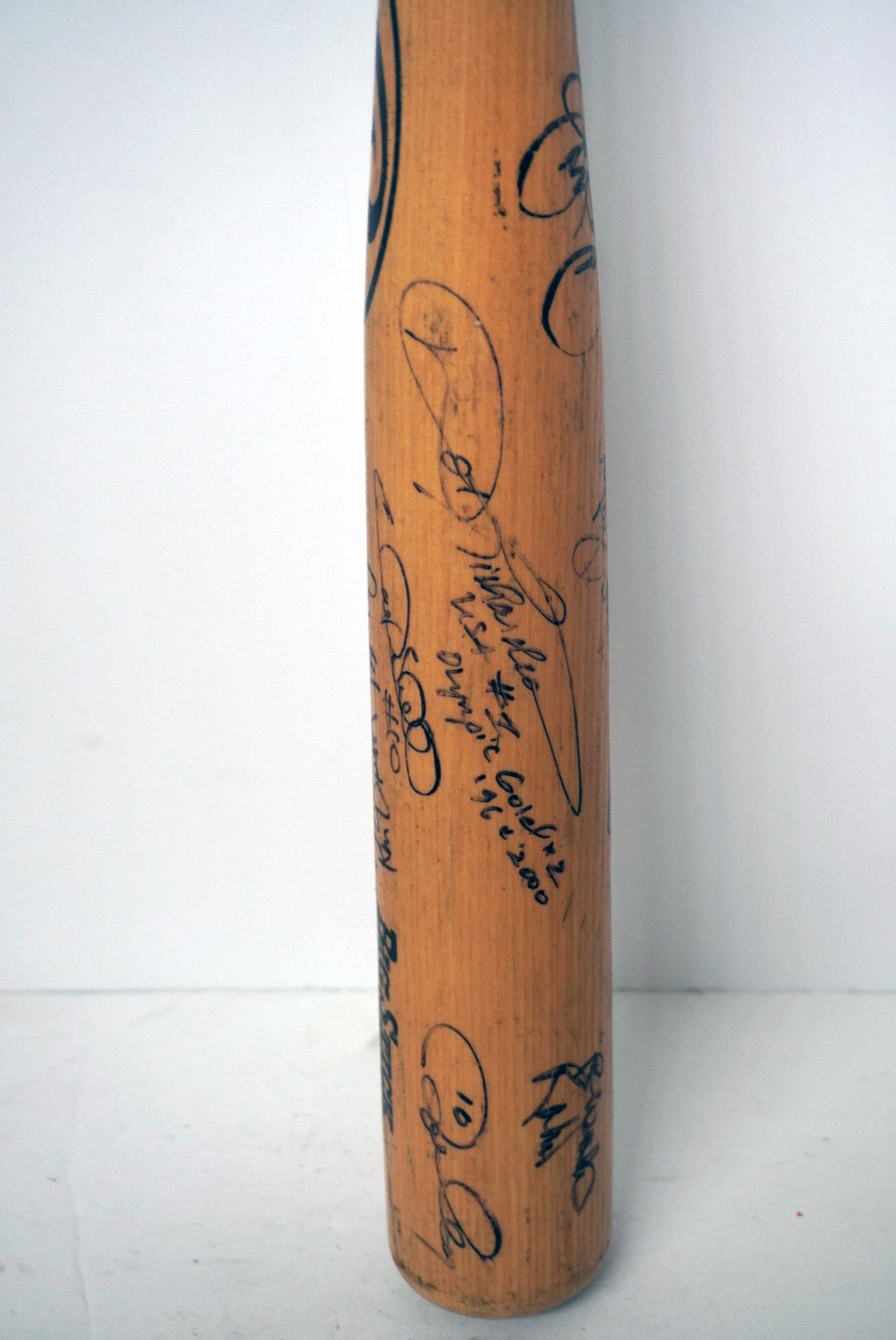 Steve Garvey, Gary Sheffield, Felix Hernandez, Steve Yeager, Ken Griffey Sr, Ryne Sandberg, Ron Cey baseball bat with proof - Awesome Artifacts 