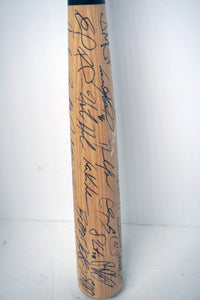 Mookie Betts Boston 2018 Boston Red Sox World Series champions team signed bat with proof