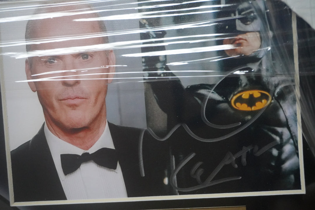 Batman Adam West, Michael Keaton, Christian Bale, Robert Pattinson, George Clooney, Ben Affleck 5x7 photos framed and signed with proof