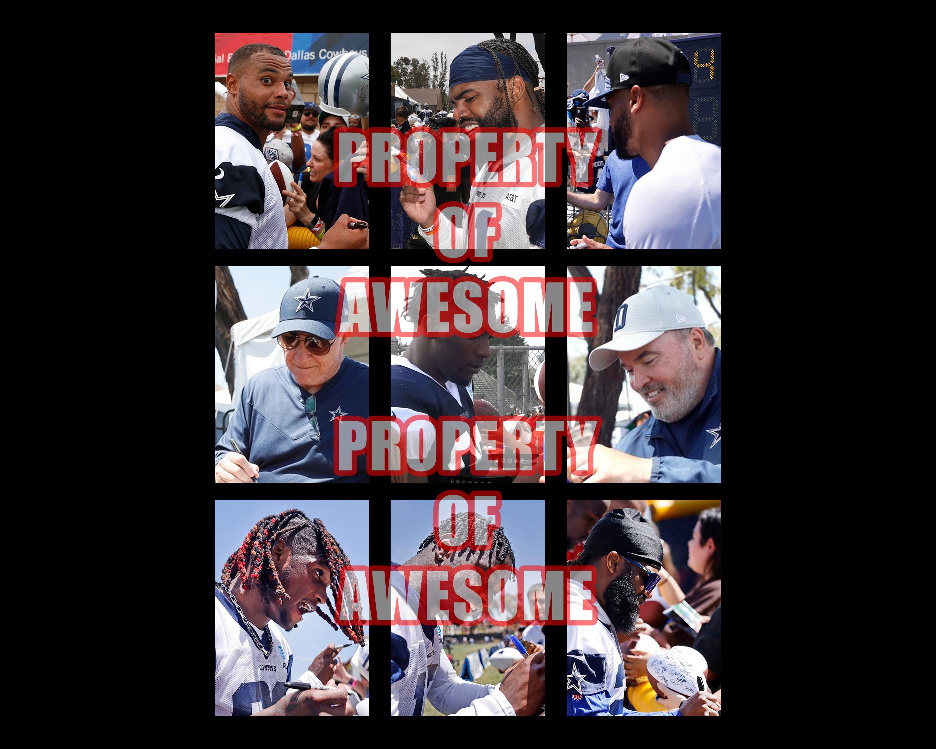 Dallas Cowboys: Dak Prescott, Micah Parsons, CeeDee Lamb and Ezekiel  Elliott 2022 Team Collection - Officially Licensed NFL Removable Adhesive  Decal