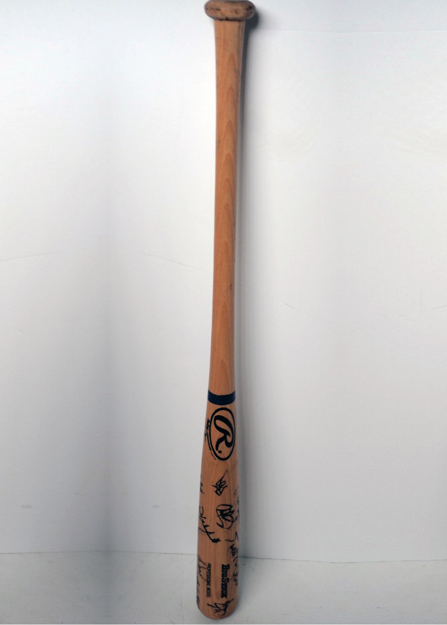 Los Angeles Dodgers Manny Ramirez, Matt Kemp, Andre Ethier big stick bat signed with proof