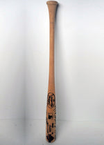 Load image into Gallery viewer, Derek Jeter Louisville game model bat 1996 New York Yankees World Series champs team signed with proof
