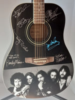 Load image into Gallery viewer, Don Henley, Glen Frey, Joe Walsh, Bernie Leadon, Don Felder, Randy Meisner signed one of a kind guitar with proof
