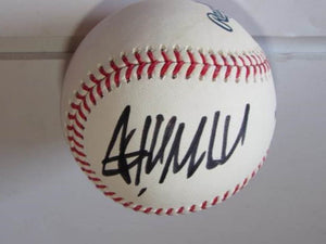 Donald Trump signed baseball with proof