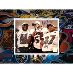 Load image into Gallery viewer, Baltimore Ravens Ray Lewis Terrell Suggs Ray Rice 8x10 photo signed
