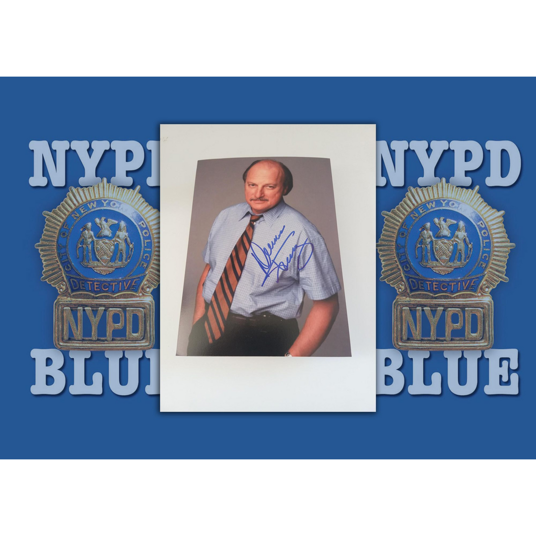 Dennis Franz NYPD Blue 5x7 photo signed with proof