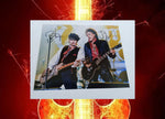 Load image into Gallery viewer, Hollywood Vampires Johnny Depp and Joe Perry 8 x 10 photo signed with proof
